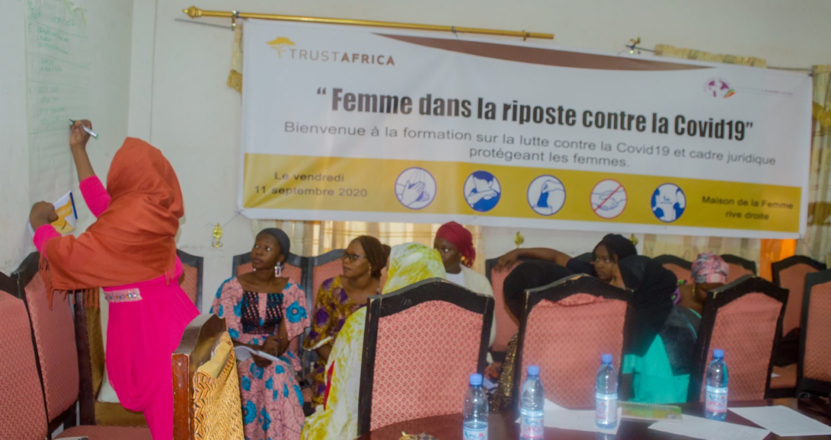 Femmes dans la riposte Covid-19 (TRUSTAFRICA) — album photo