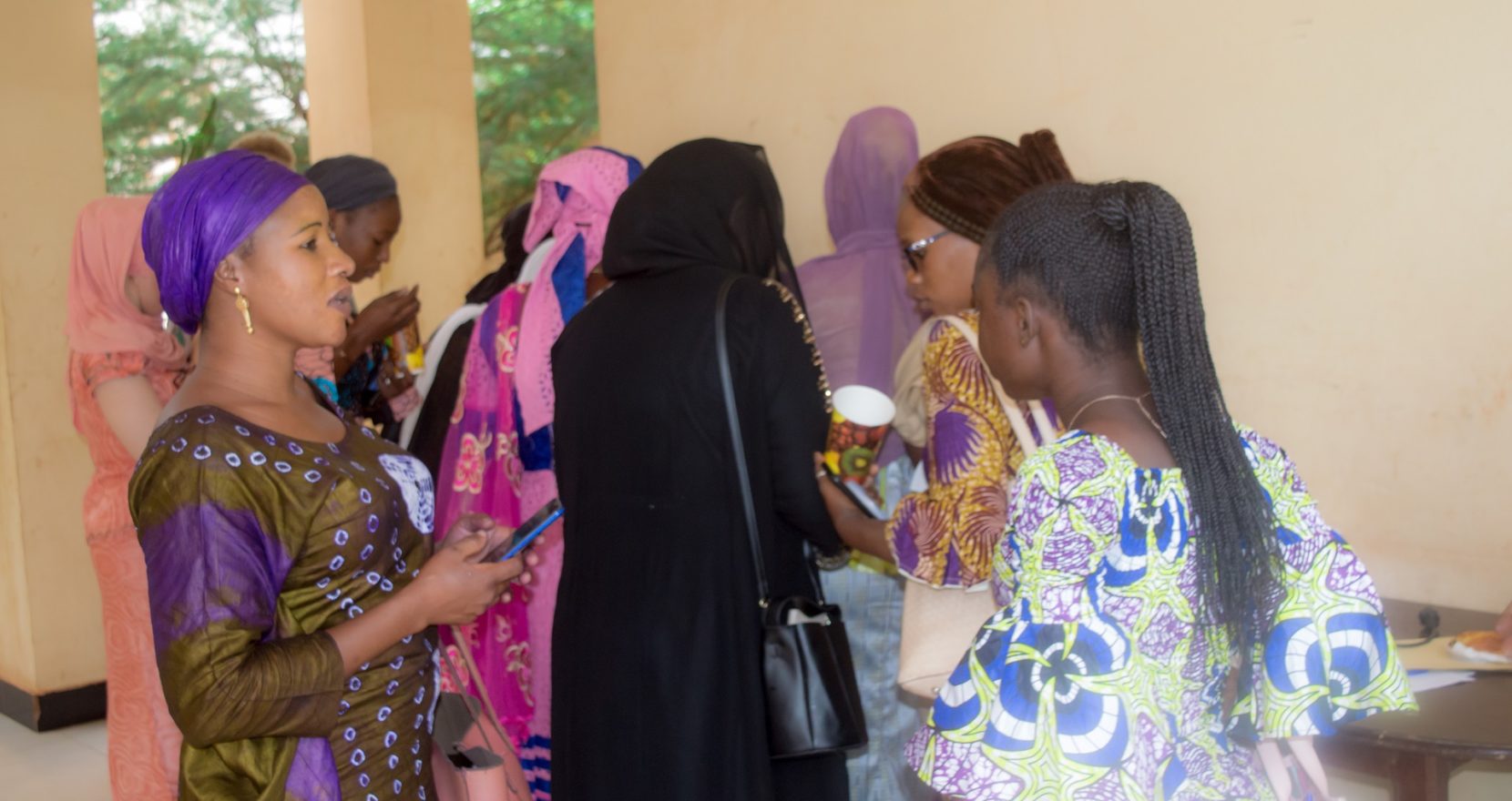 Séance de formation dans le cadre du projet Femmes dans la riposte Covid-19, Maison de la Femme, Bamako, 11 septembre 2020 (2/32)