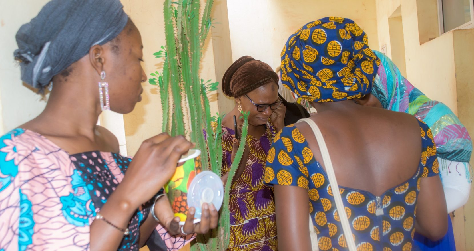 Séance de formation dans le cadre du projet Femmes dans la riposte Covid-19, Maison de la Femme, Bamako, 11 septembre 2020 (4/32)