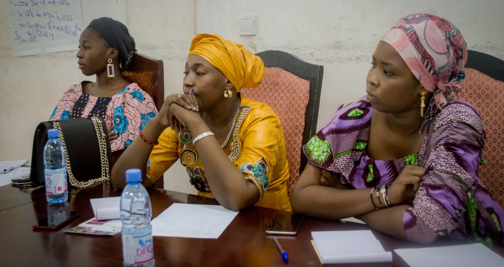 Séance de formation dans le cadre du projet Femmes dans la riposte Covid-19, Maison de la Femme, Bamako, 11 septembre 2020 (21/32)