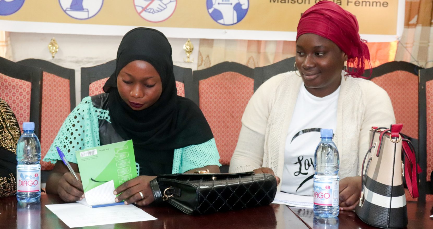 Séance de formation dans le cadre du projet Femmes dans la riposte Covid-19, Maison de la Femme, Bamako, 11 septembre 2020 (27/32)