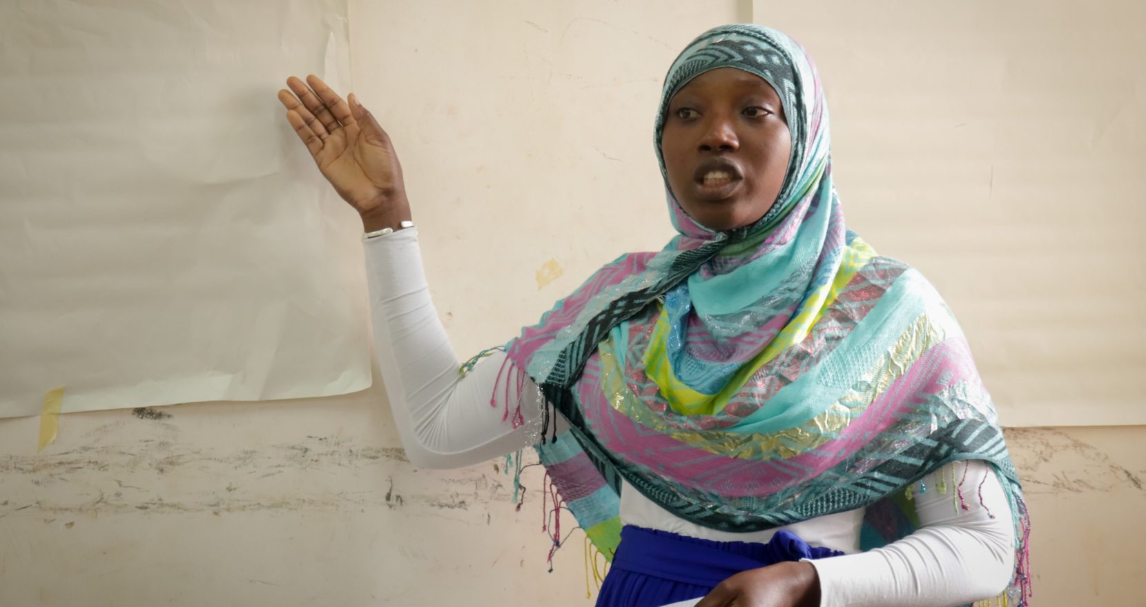 Séance de formation dans le cadre du projet Femmes dans la riposte Covid-19, Maison de la Femme, Bamako, 11 septembre 2020 (31/32)