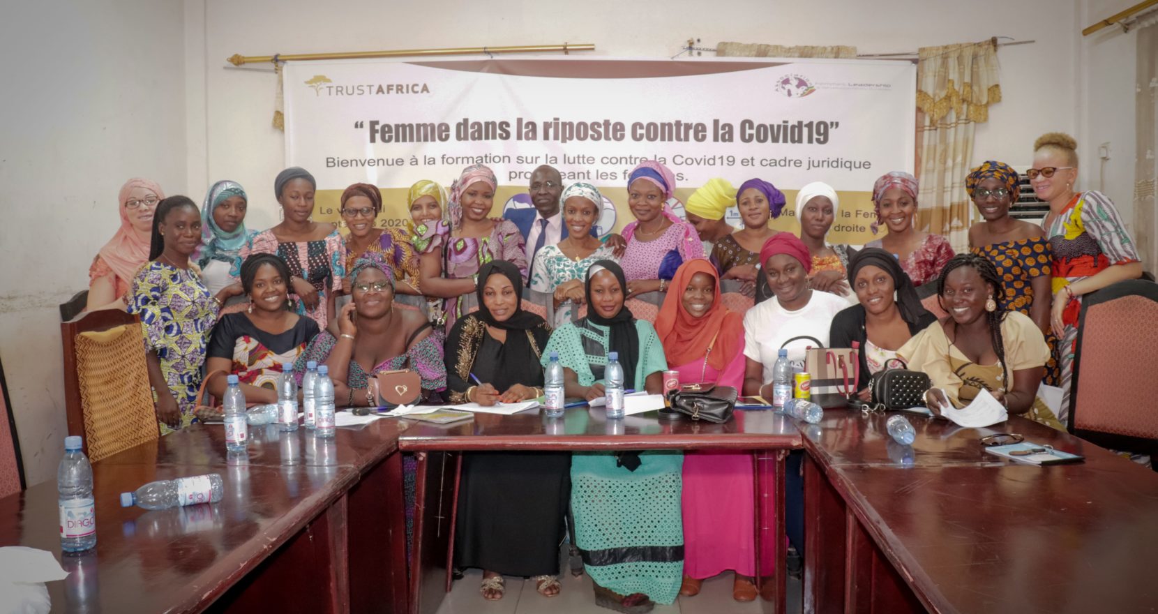 Séance de formation dans le cadre du projet Femmes dans la riposte Covid-19, Maison de la Femme, Bamako, 11 septembre 2020 (32/32)