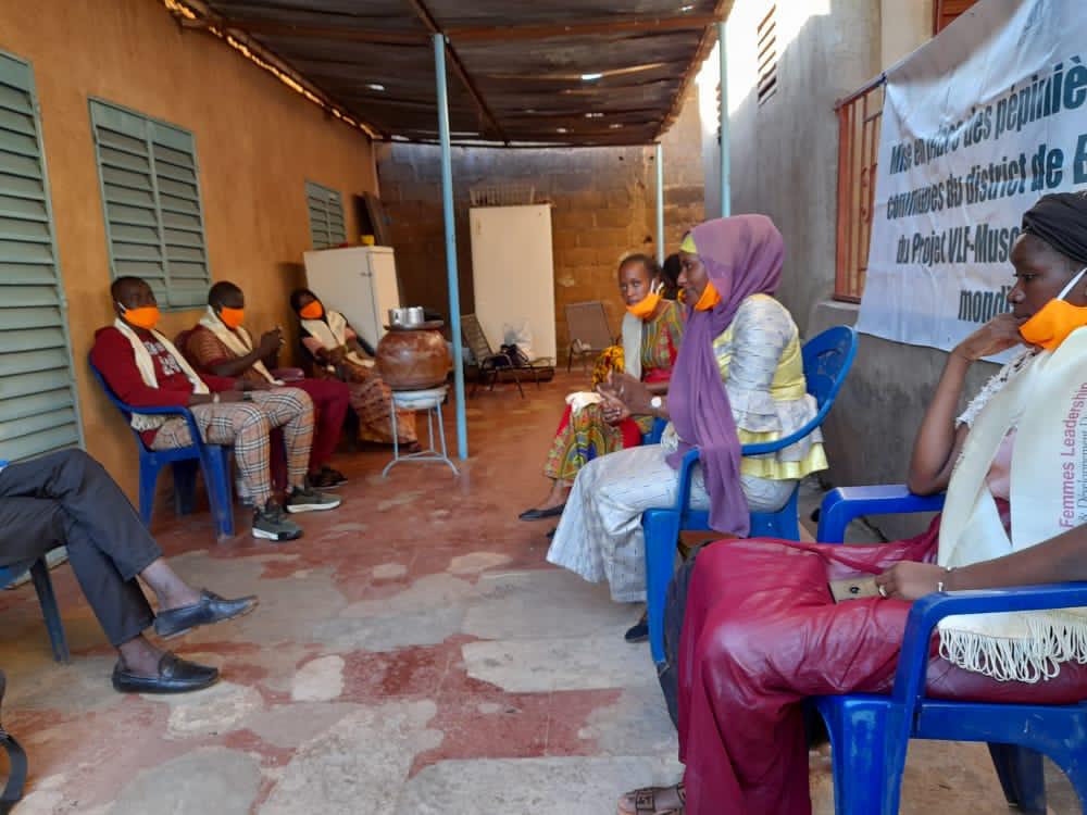 Pépinière de jeunes, Ségou, projet VLF-Musoya, 2021 (2/9)