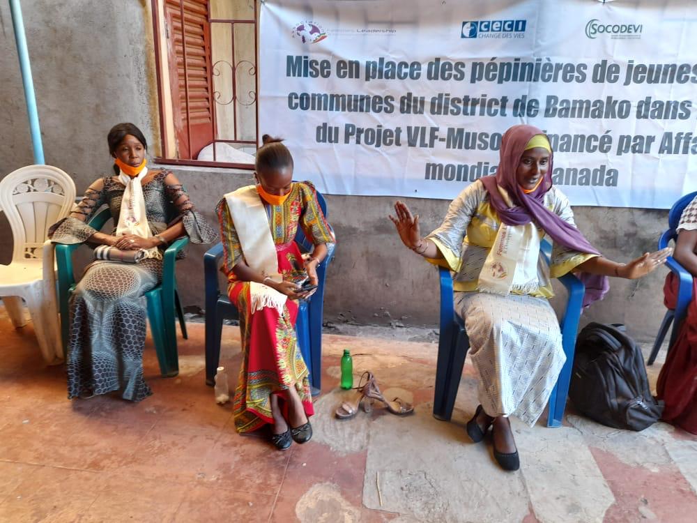 Pépinière de jeunes, Ségou, projet VLF-Musoya, 2021 (8/9)