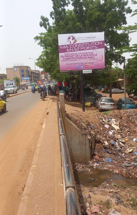 Caravane de vulgarisation de la nouvelle Constitution du Mali, mai-juin 2023 (3/18)