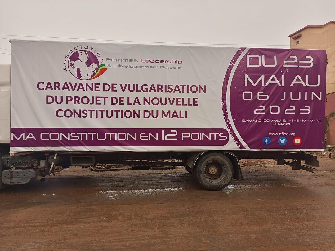 Caravane de vulgarisation de la nouvelle Constitution du Mali, mai-juin 2023 (6/18)