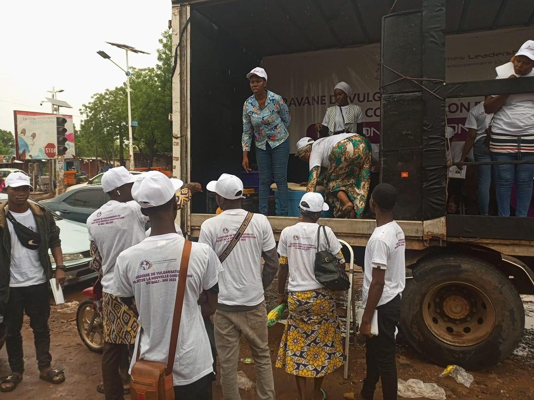 Caravane de vulgarisation de la nouvelle Constitution du Mali, mai-juin 2023 (7/18)