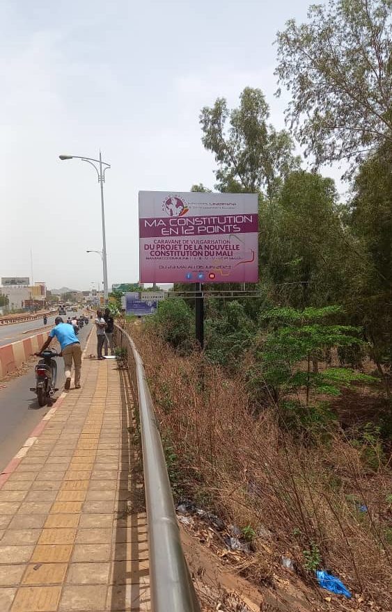 Caravane de vulgarisation de la nouvelle Constitution du Mali, mai-juin 2023 (14/18)